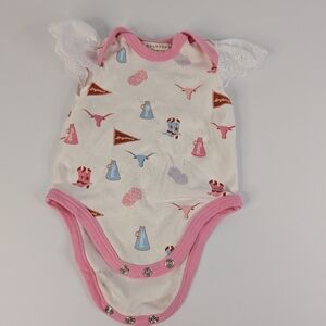 TBBC Texas Wendy Onesie Size 0-3m